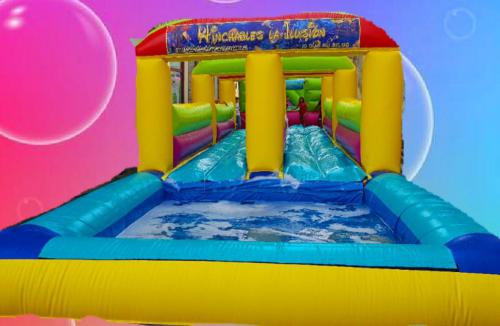 Deslizador piscina